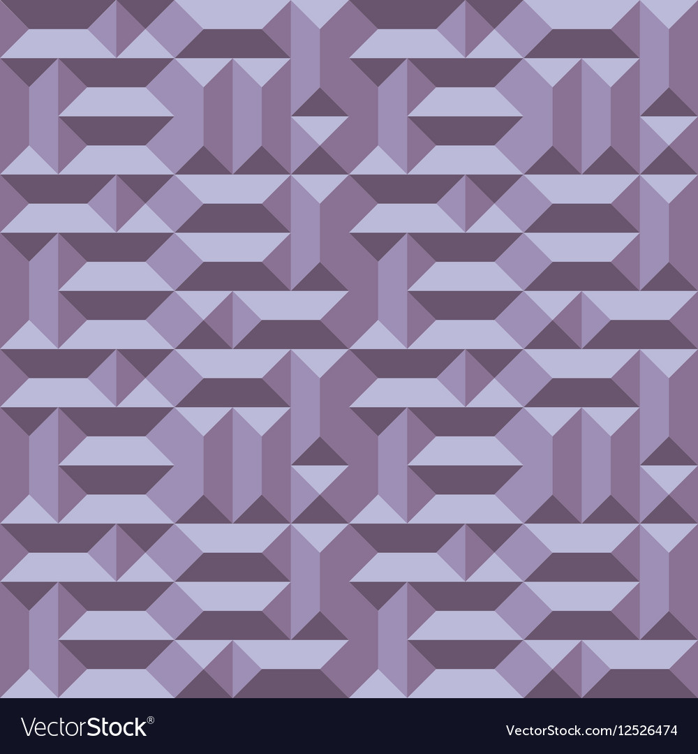 Seamless geometric architectural pattern convex