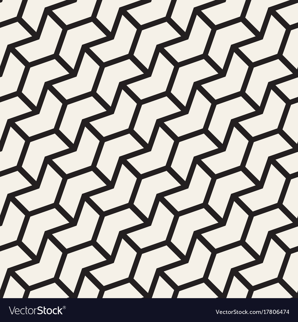 Zigzag Geometric Pattern