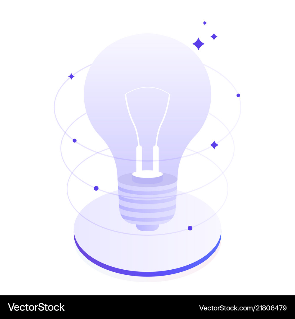 Creative thinking and brainstorming Royalty Free Vector