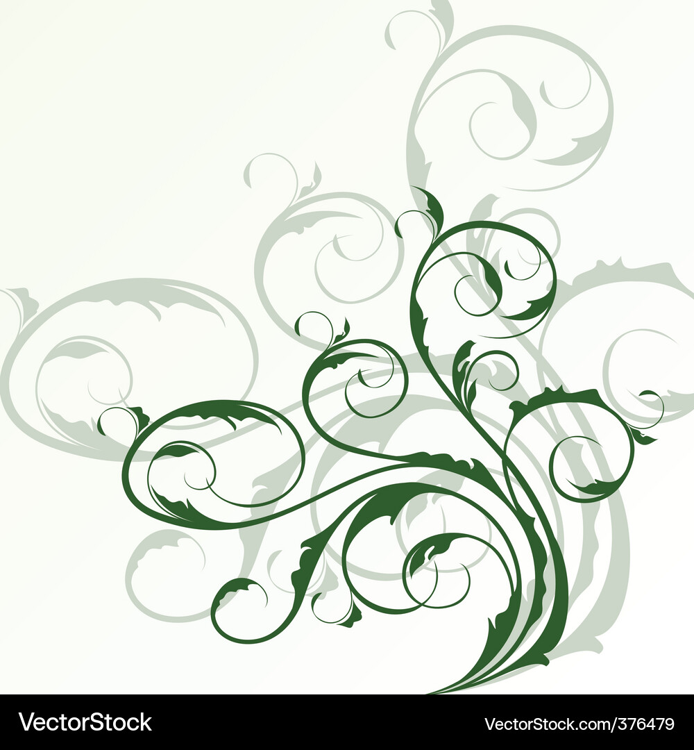 Floral background Royalty Free Vector Image - VectorStock
