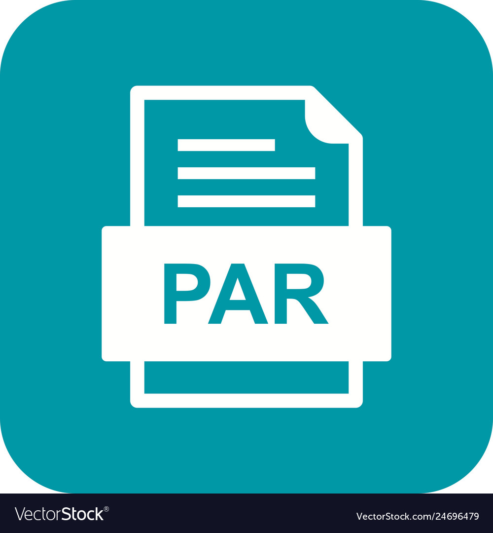 Par file document icon