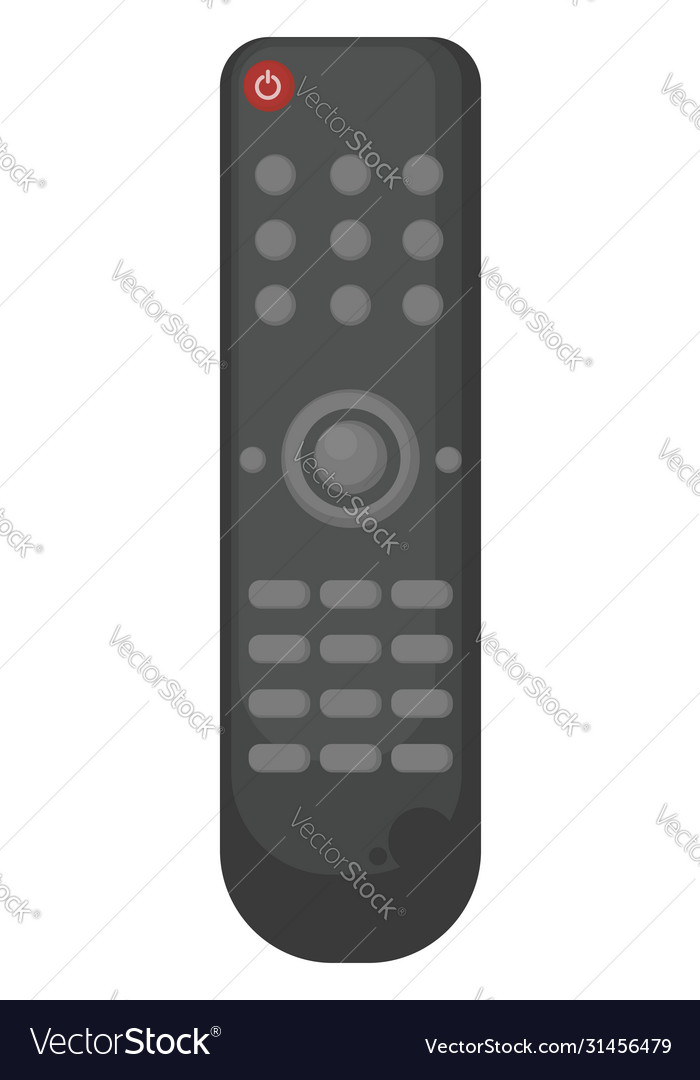 Remote controller on white background