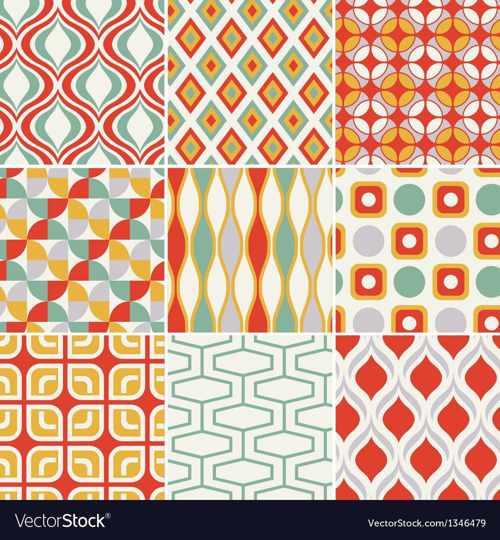 Retro Geometric Pattern