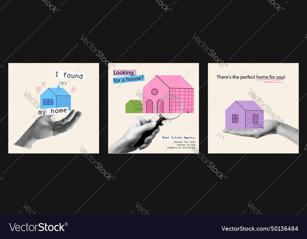 A set of ig posts on the topic renting