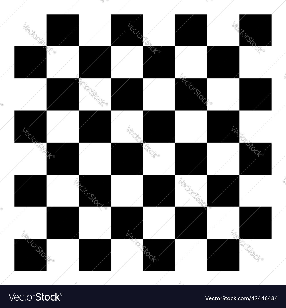 Chess checkerboard squares textured element Vector Image Chess checkerboard squares textured element