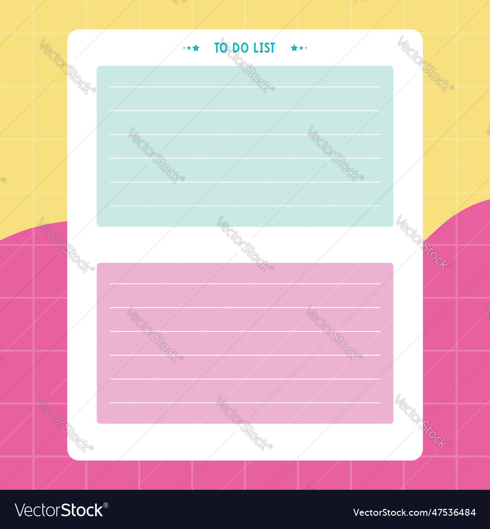 Colo to-do list printable planner template