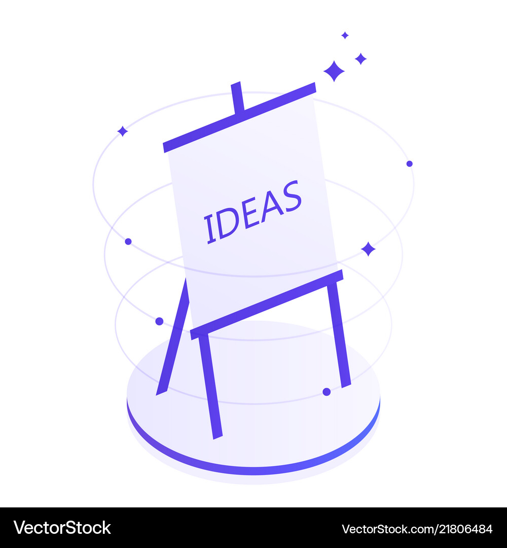 Creative thinking and brainstorming Royalty Free Vector