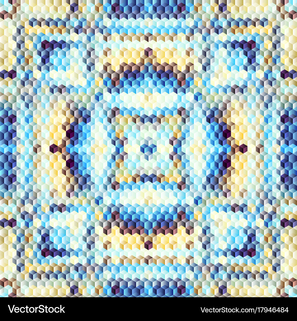 Geometric Abstract Pattern Example Geometric abstract pattern Royalty Free Vector Image