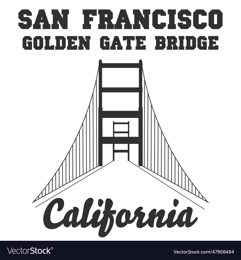 Golden Gate Bridge - das Symbol von uns san