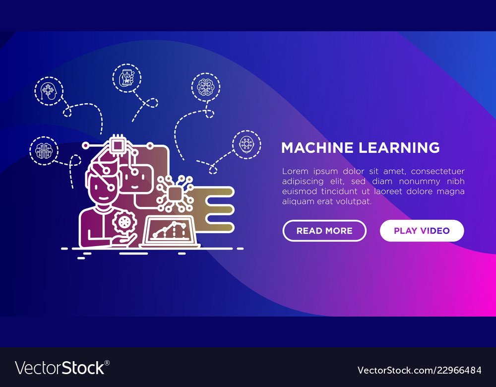Programmer is developing ai concept