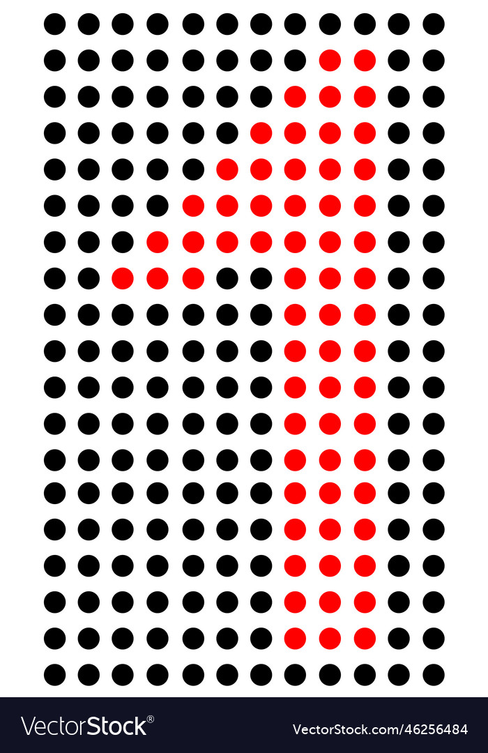 Texture number one of the round dots technical