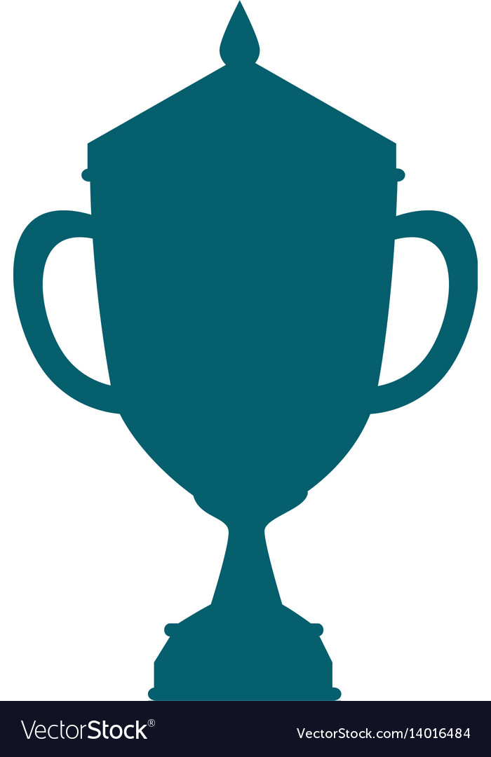 Trophy cup isolated icon