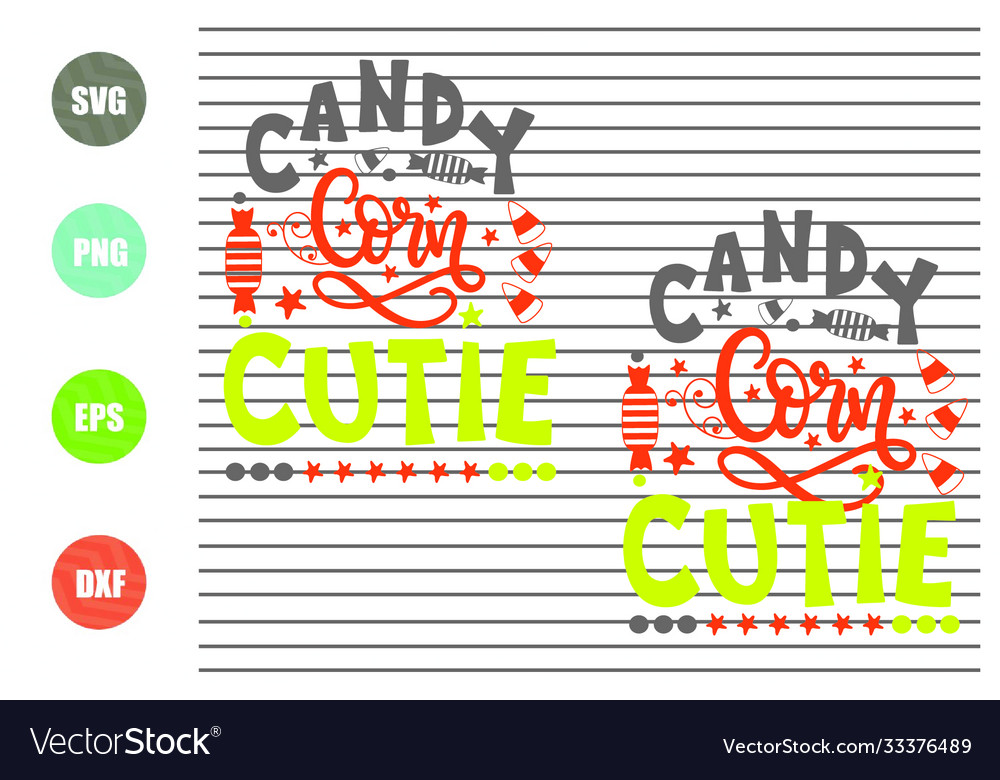 2 styles candy corn cutie svg halloween