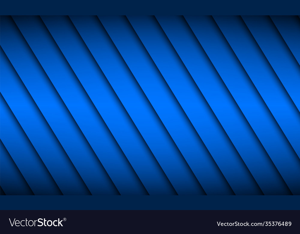 Blue material background with diagonal lines vector image Blue material background with diagonal lines
