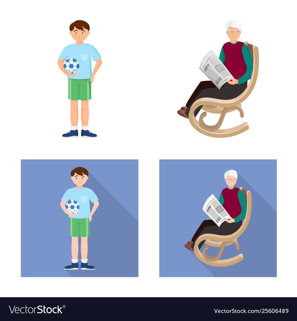 Design character and avatar symbol set