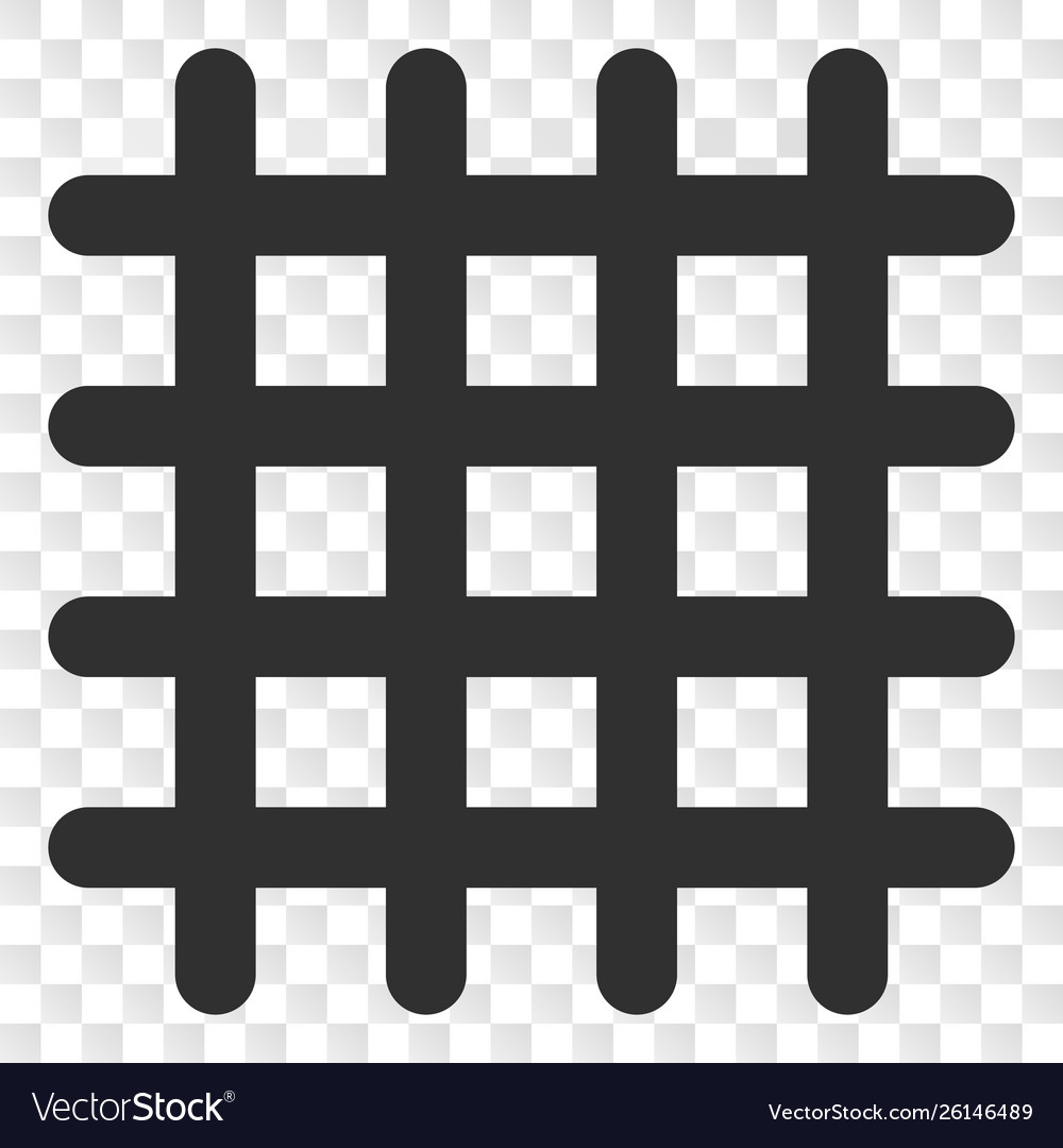 Grid icon on chess transparent background
