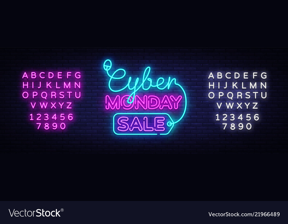 Neon Cyber Monday Sale