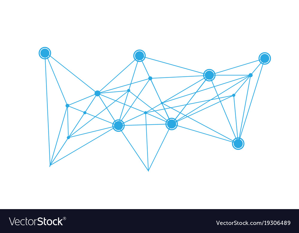 Polygonal with connecting dots