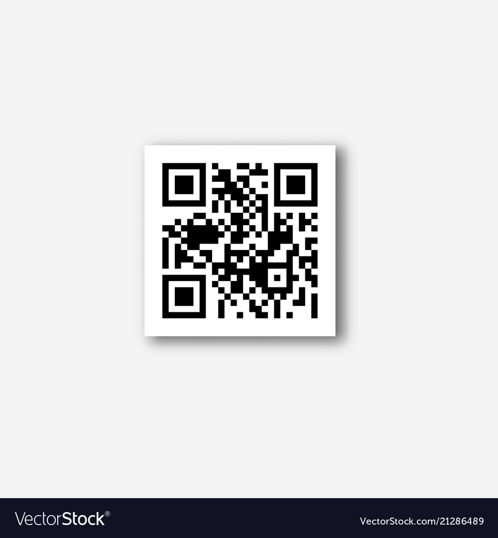 Qr code icon Vector Image Qr code icon