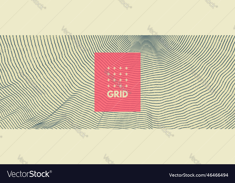 Dynamic Abstract Grid Background