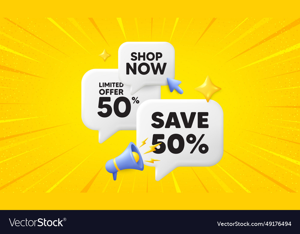 Save 50 percent off sale discount offer price