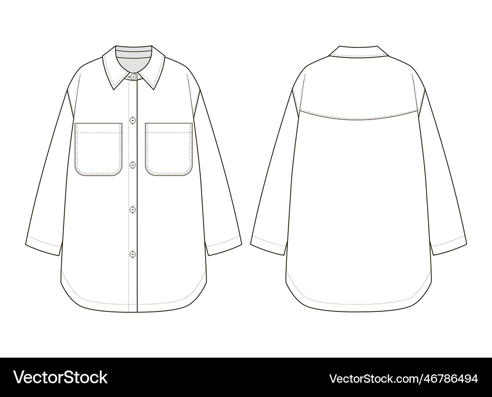 Shacket Royalty Free Vector Image - VectorStock