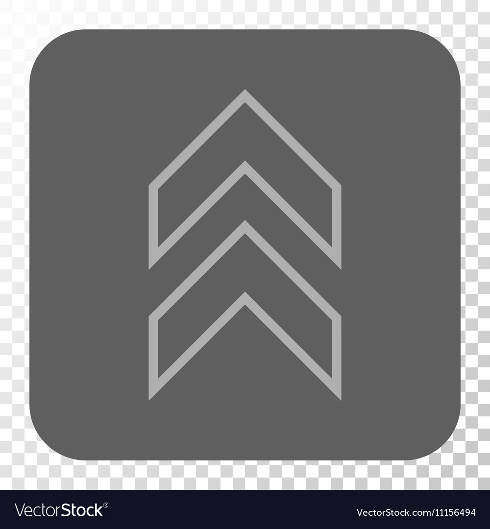 Shift up rounded square button