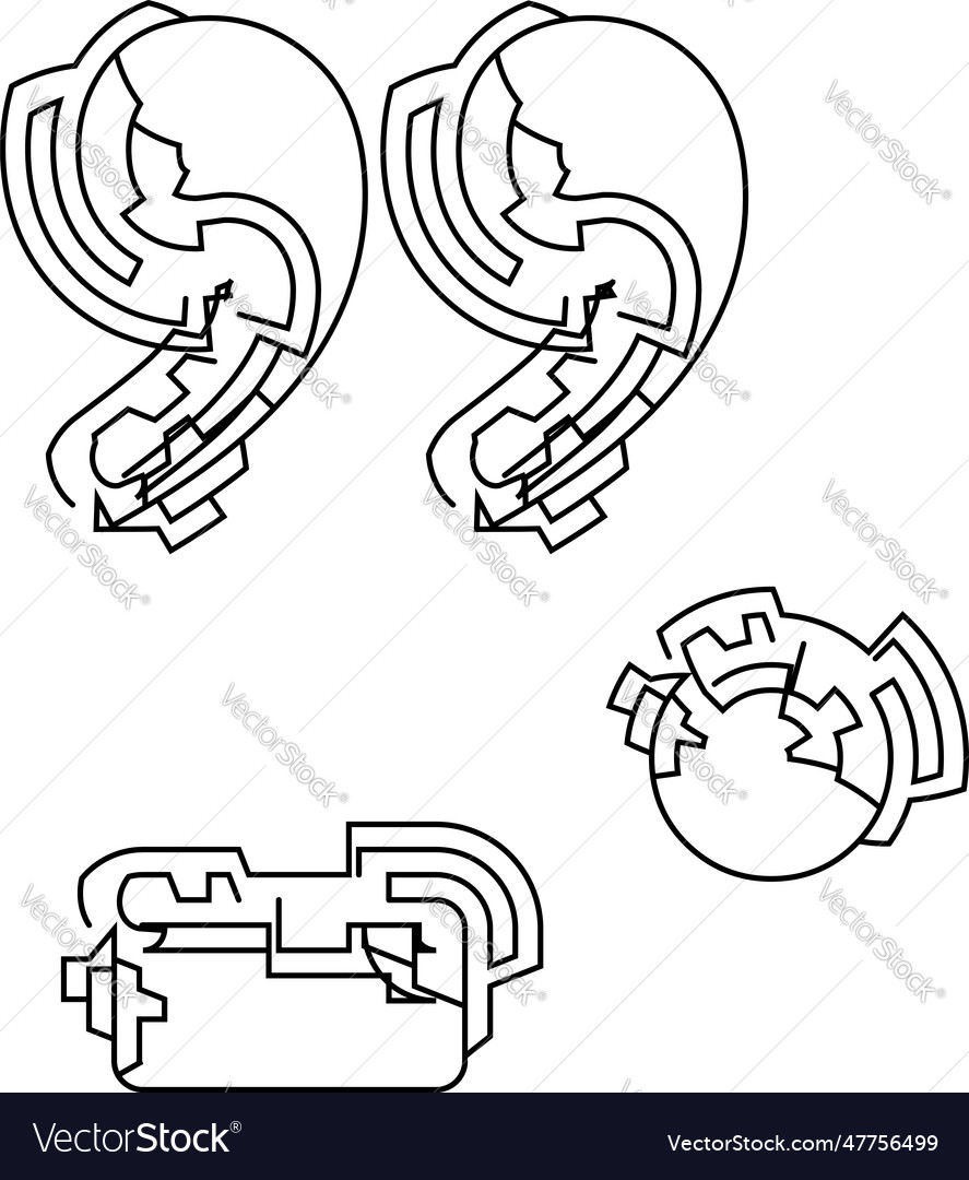 Architectural project font technical draw style