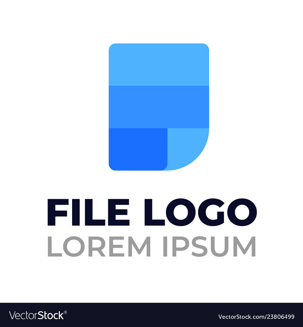 File archive document storage information logo