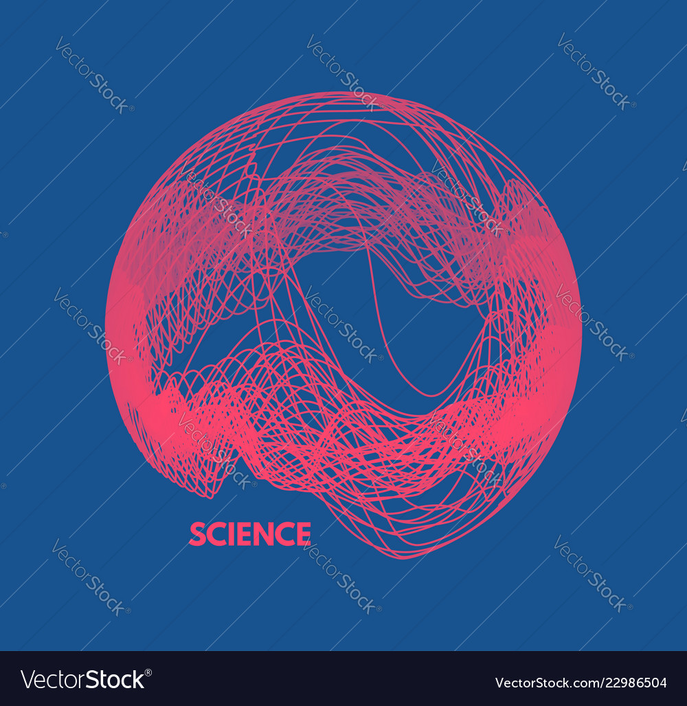 Dynamic Twisted Sphere Art