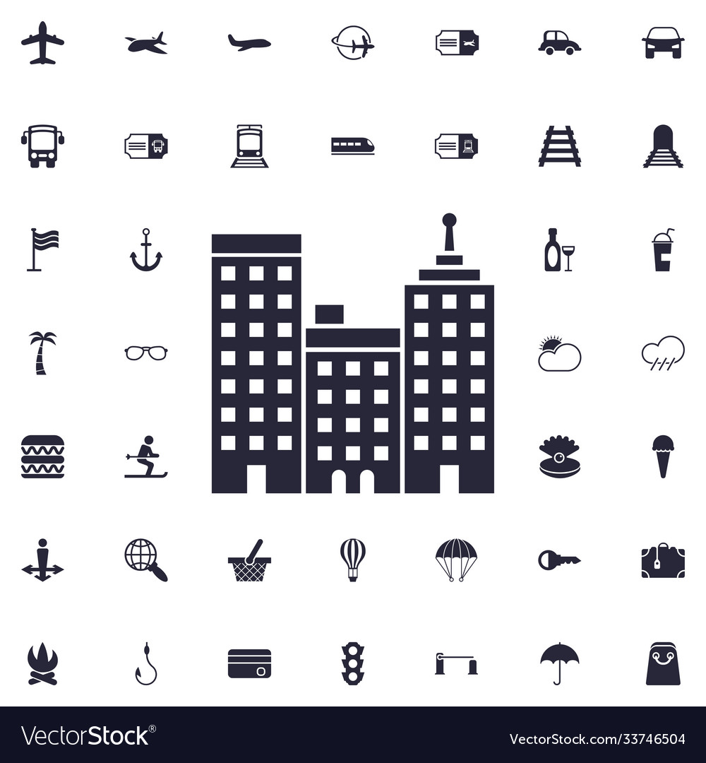 Modern Building Icon