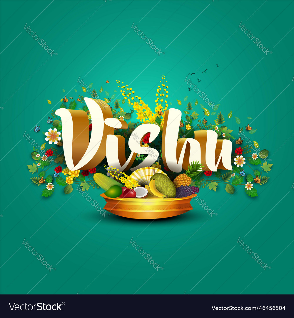 Hand Drawn Happy Vishu Illustration Background, Happy, Vishu, Background  Background Image And Wallpaper for Free Download