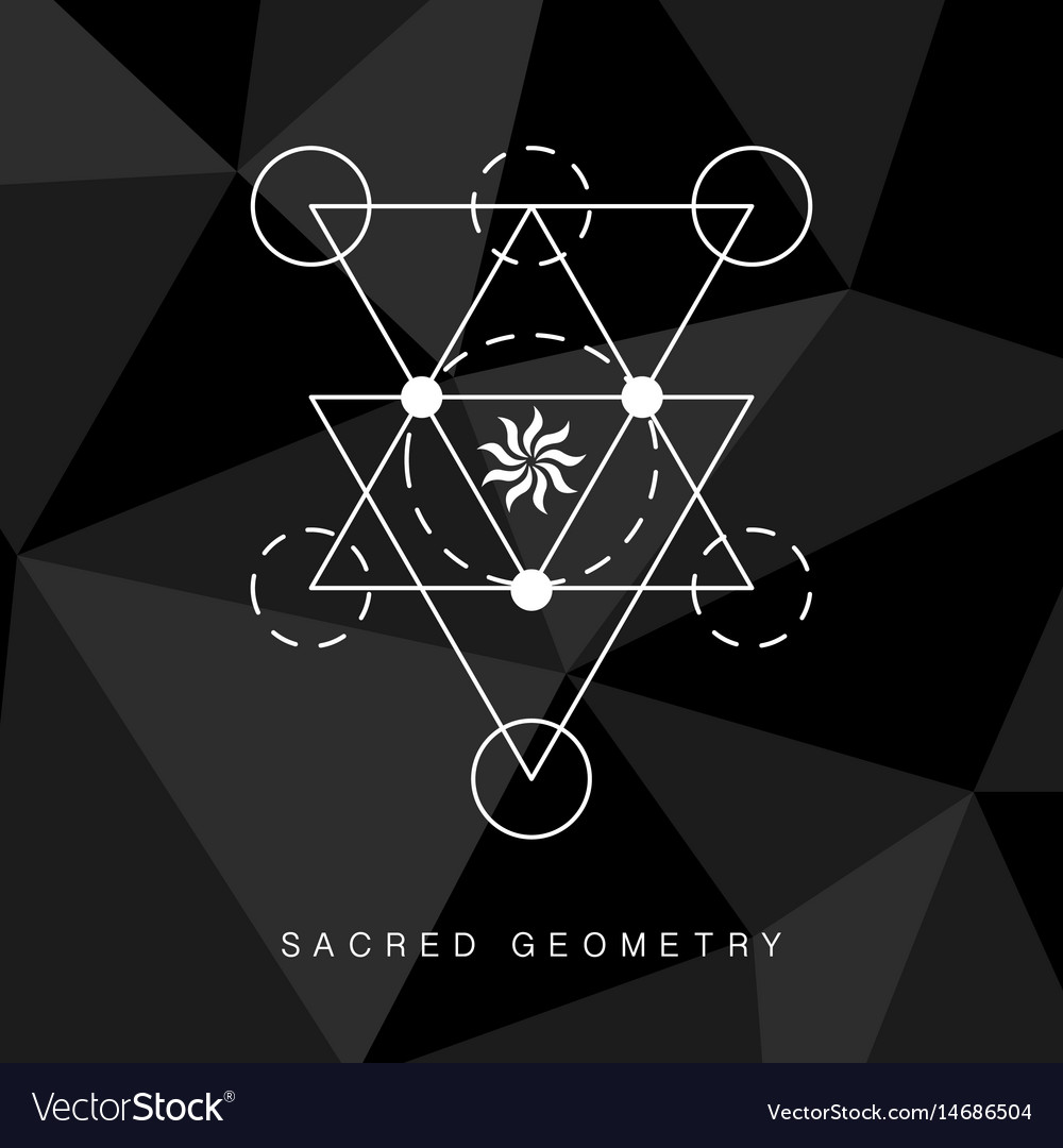 Heilige Geometrie Symbol Set