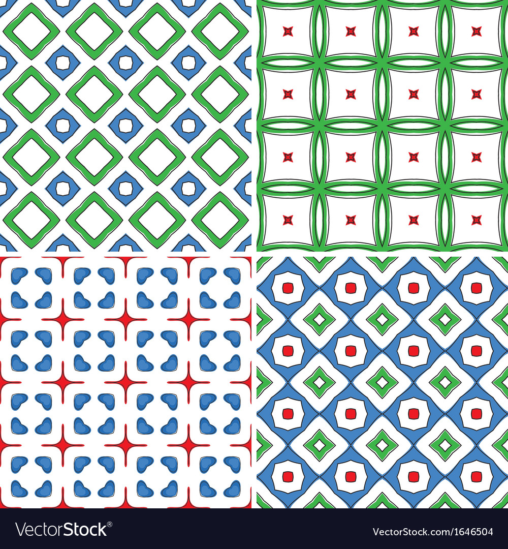 Seamless pattern set