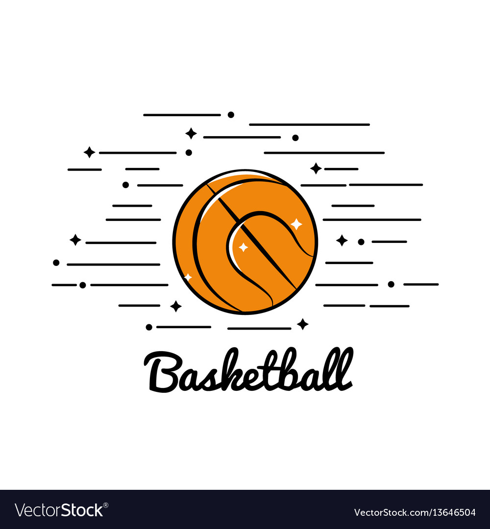 Symbol Basketball spielen Symbol