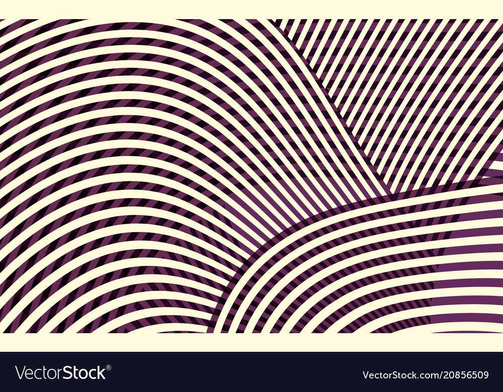 Abstract curve stripe pattern Vector Image Abstract curve stripe pattern
