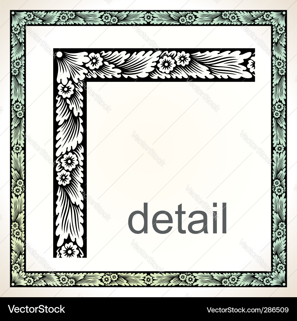 Elegant frame Royalty Free Vector Image - VectorStock