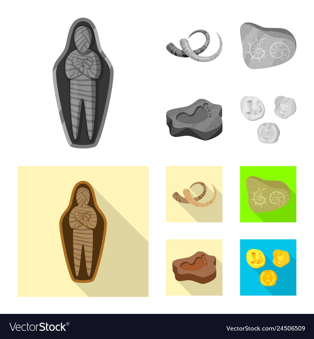Isolated object of story and items symbol vector image Isolated object of story and items symbol