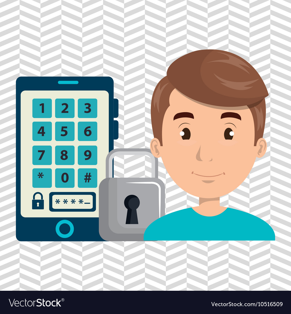 Man smartphone password