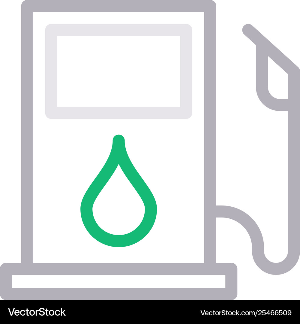 Petrol pump Royalty Free Vector Image - VectorStock