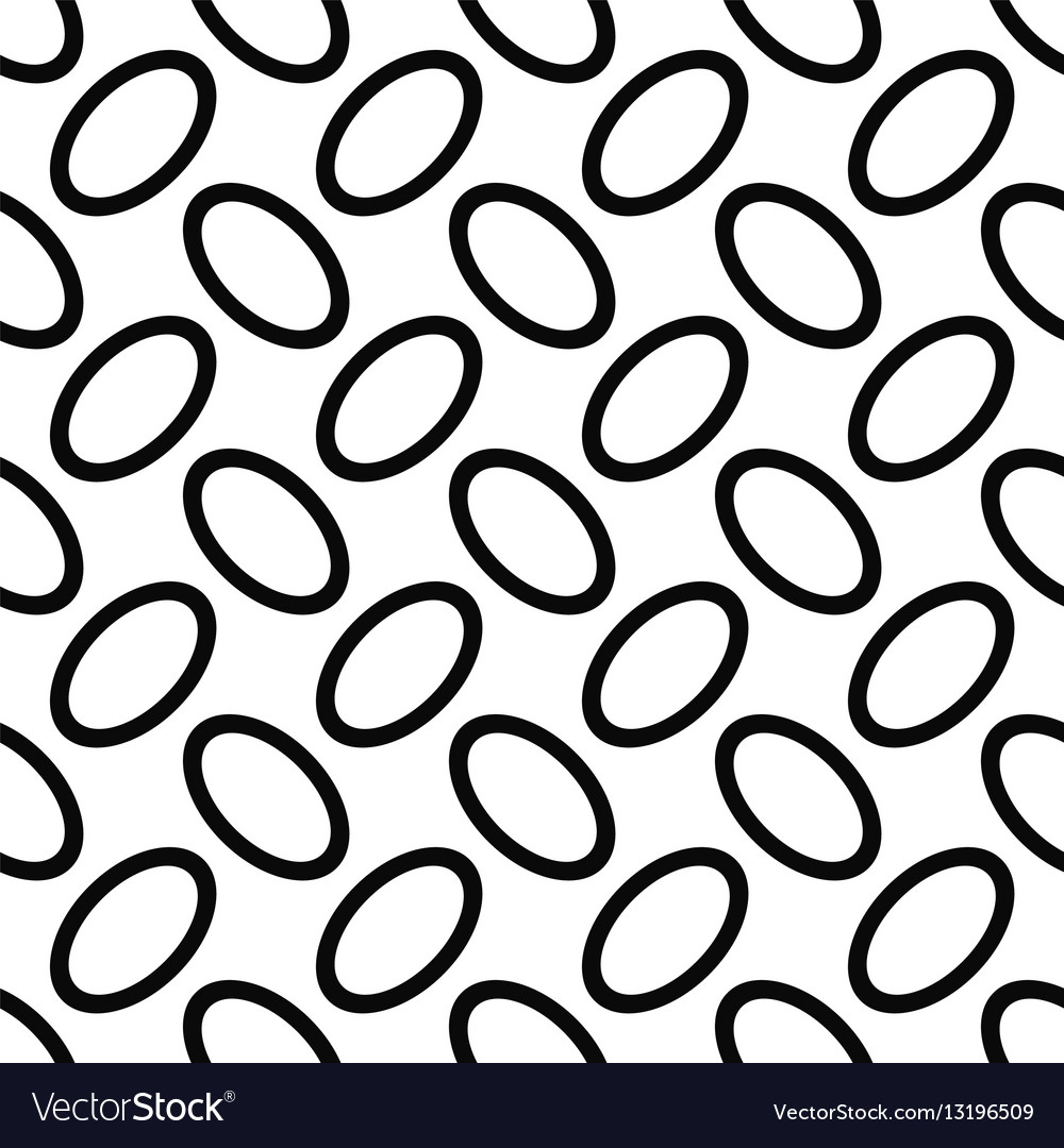 Seamless diagonal ellipse pattern