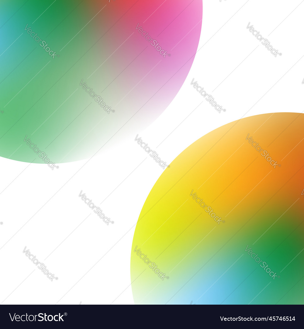 Abstract background multicolor gradient circle