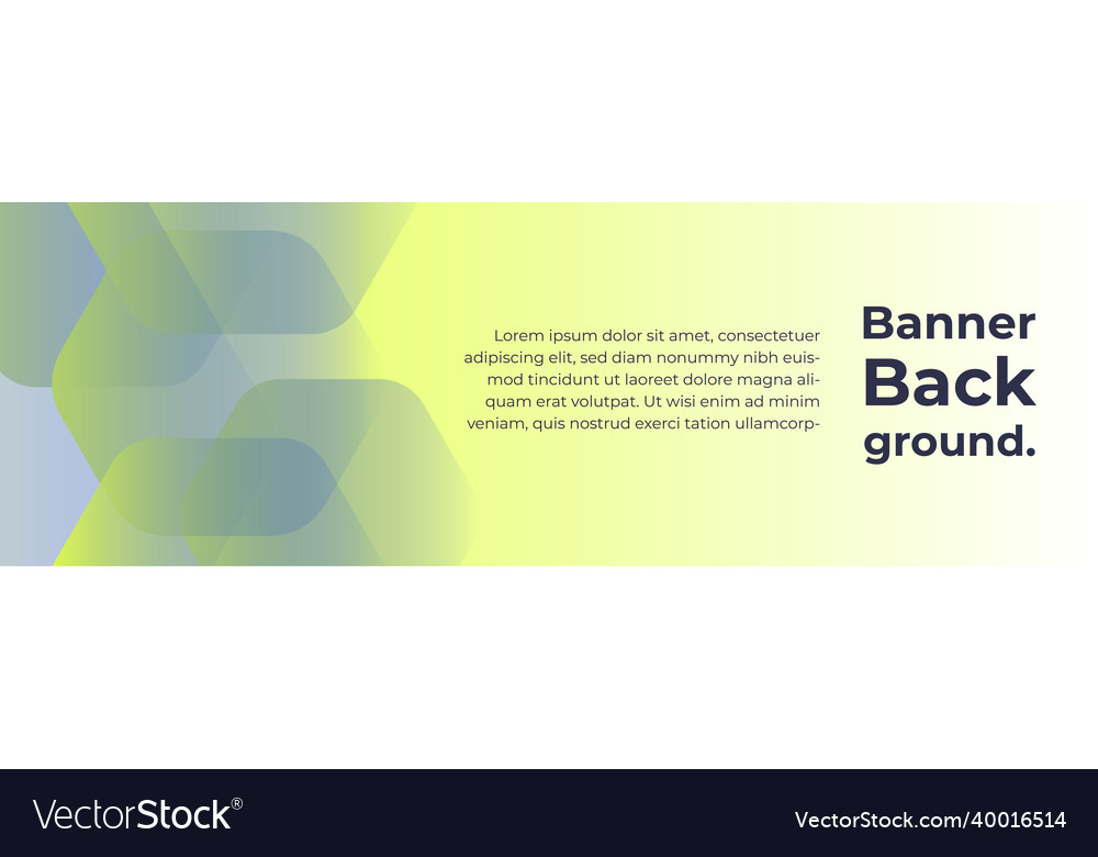 Abstract banner design web template set