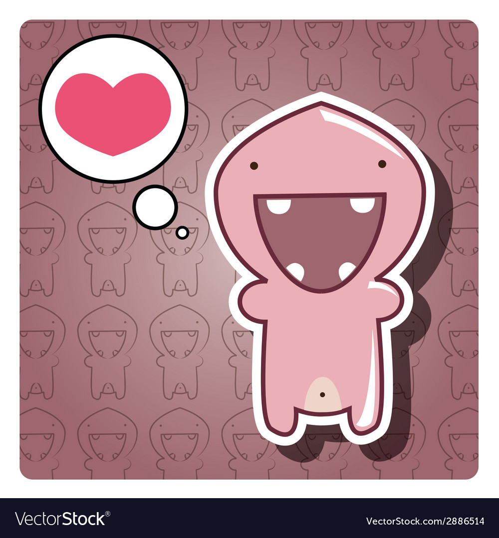 Cute colorful monsters Royalty Free Vector Image