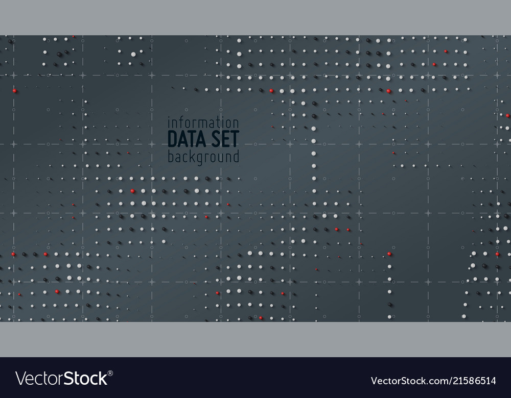 Data Sorting Sphere Background