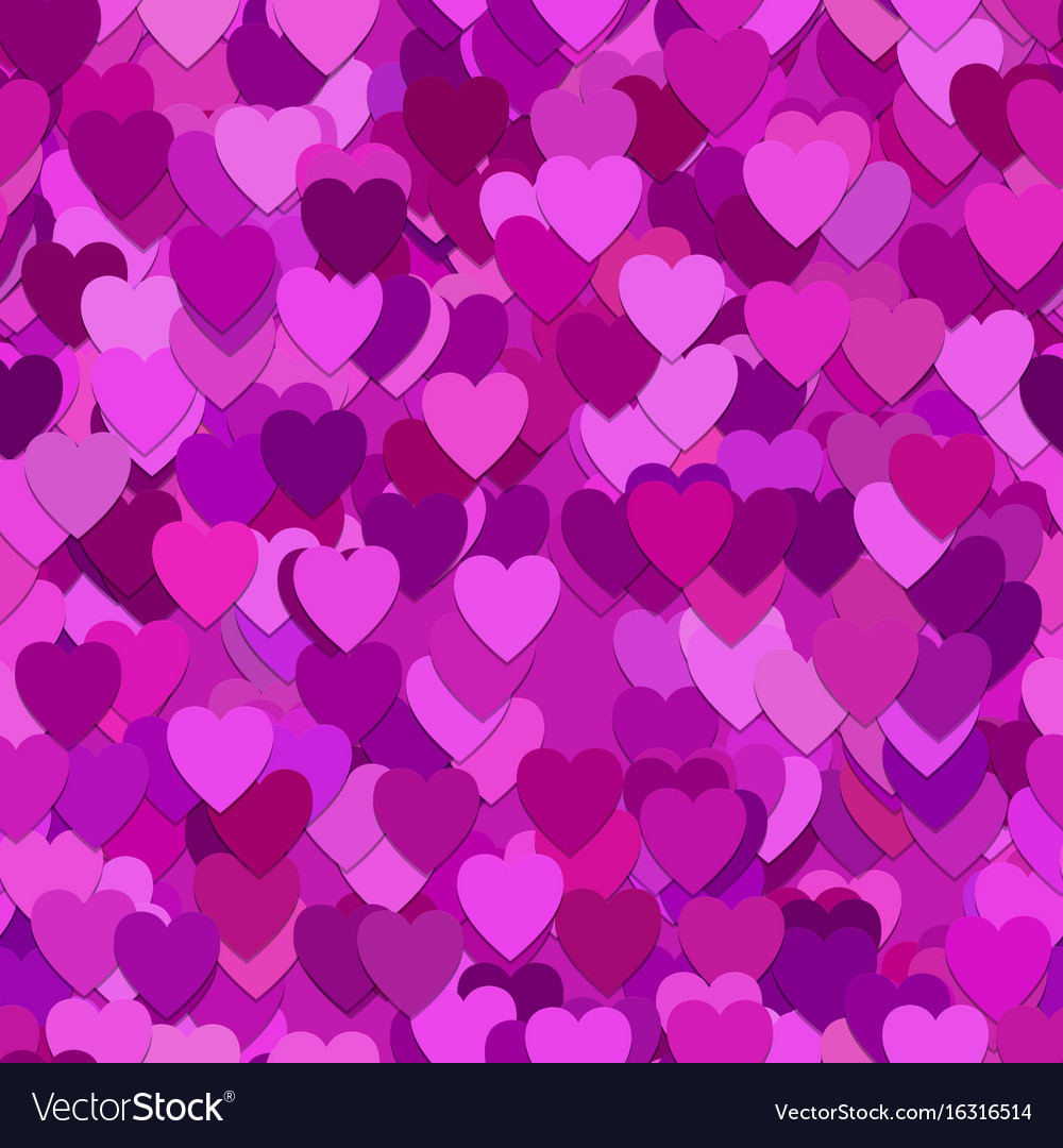 Seamless heart background pattern