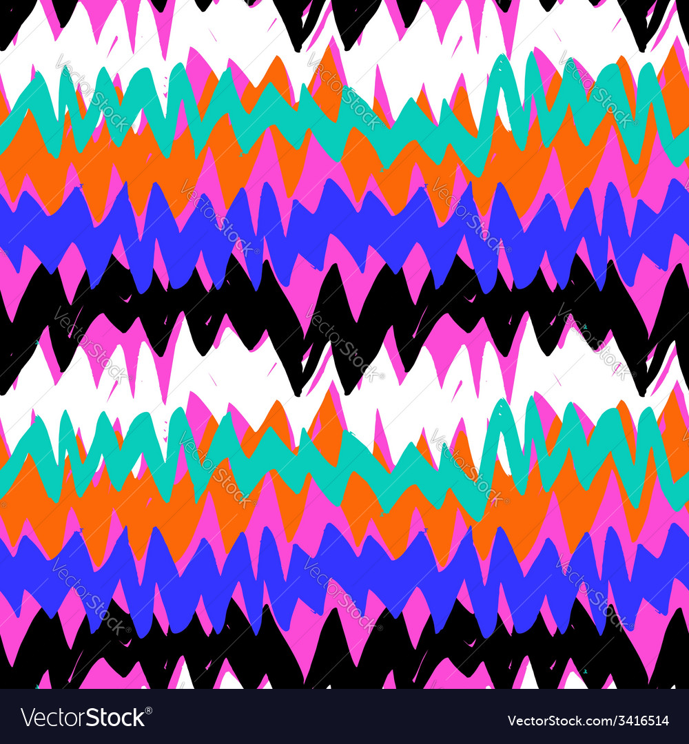 Zigzag Tribal Pattern