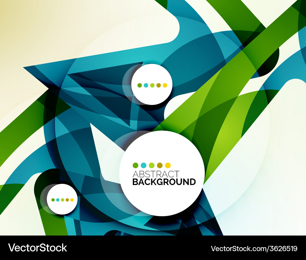 Colorful fresh modern abstract background Vector Image