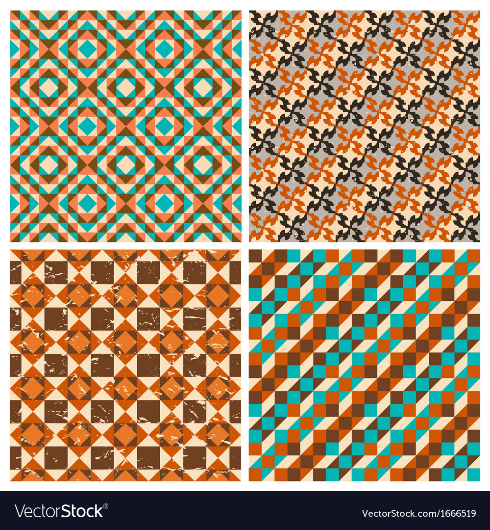 Geometric Retro Patterns