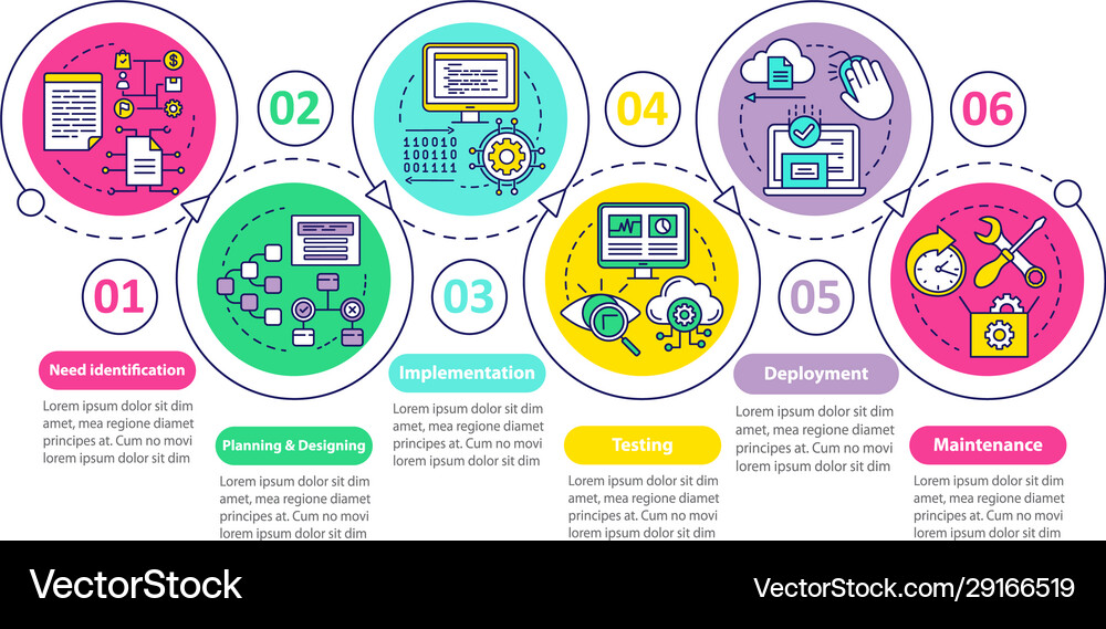 Infographic Template Software 800x600